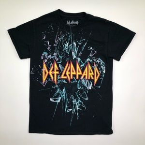 Def Leppard 2016 Tour Size Small Graphic T-Shirt